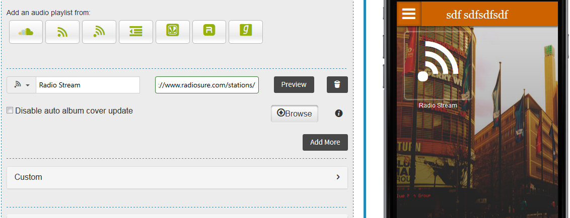 How do I add ShoutCast Radio to My App?