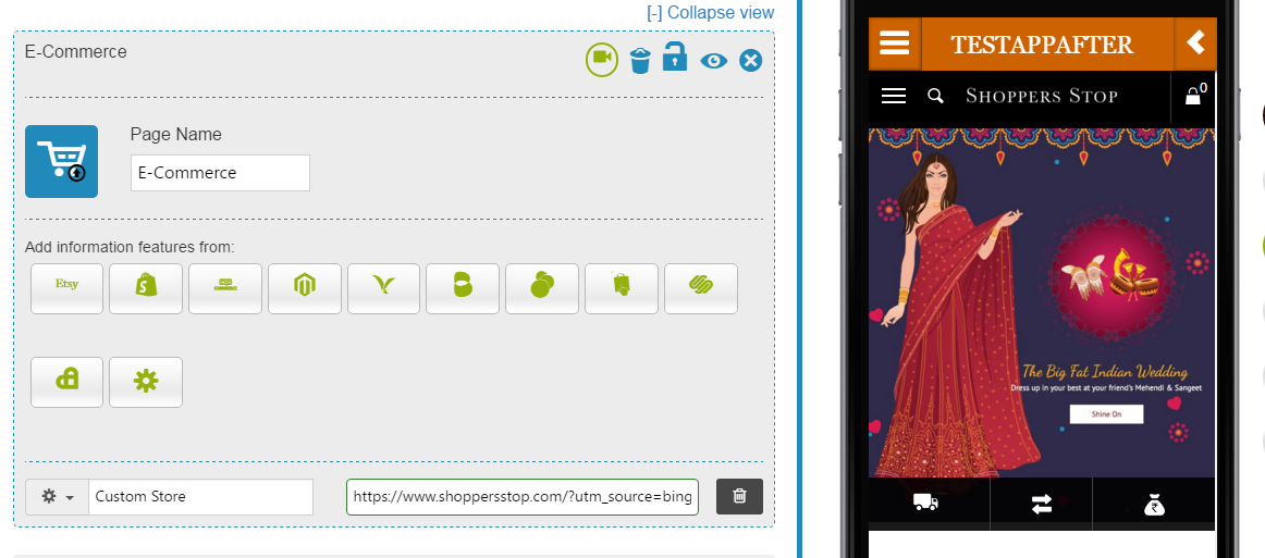 Can I add M-Commerce feature to my App